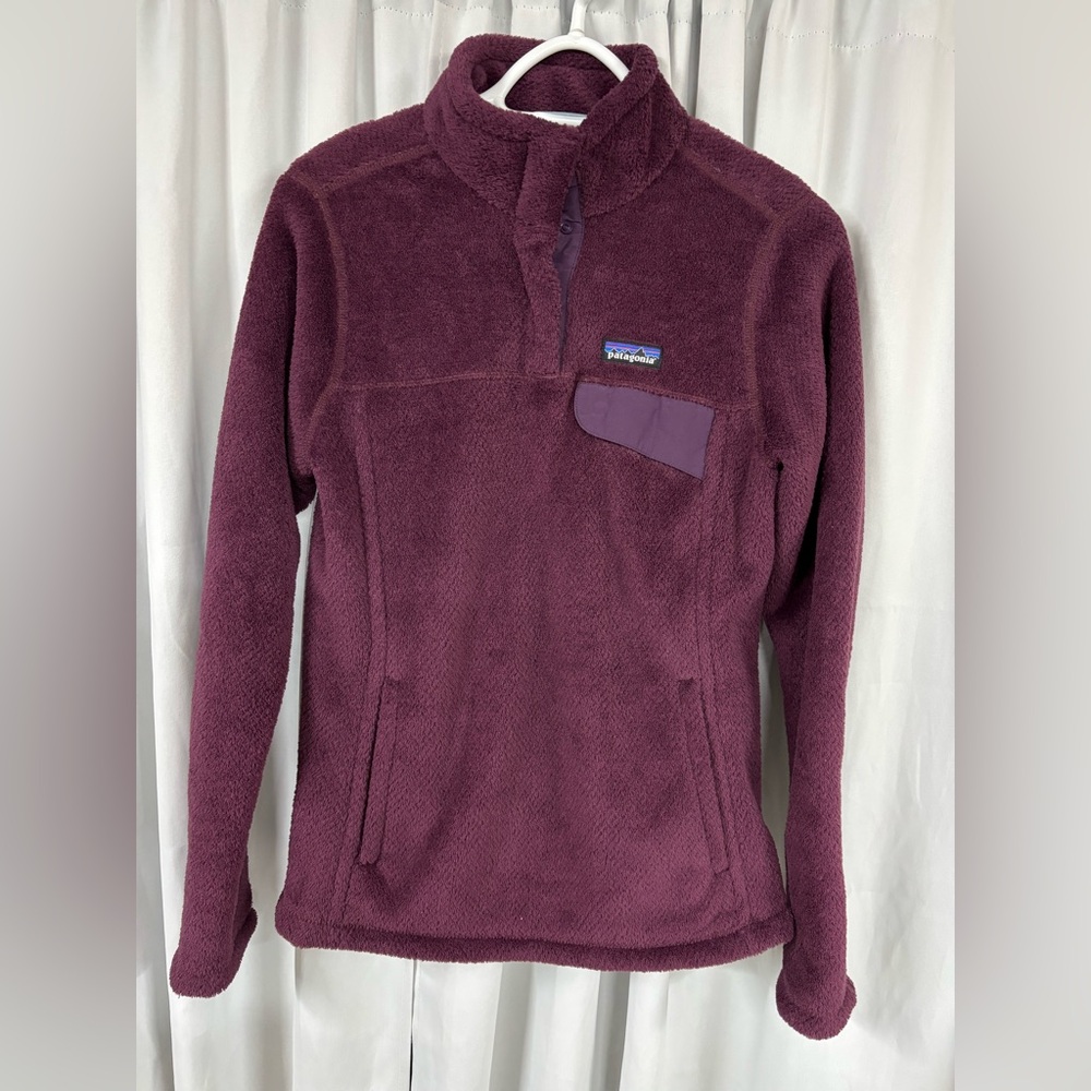 Patagonia Women's Plum Fleece Snap-Neck Pullover ….